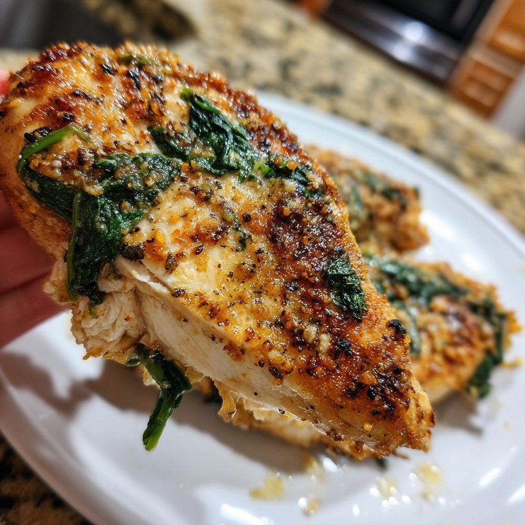 Chicken Breast with Spinach