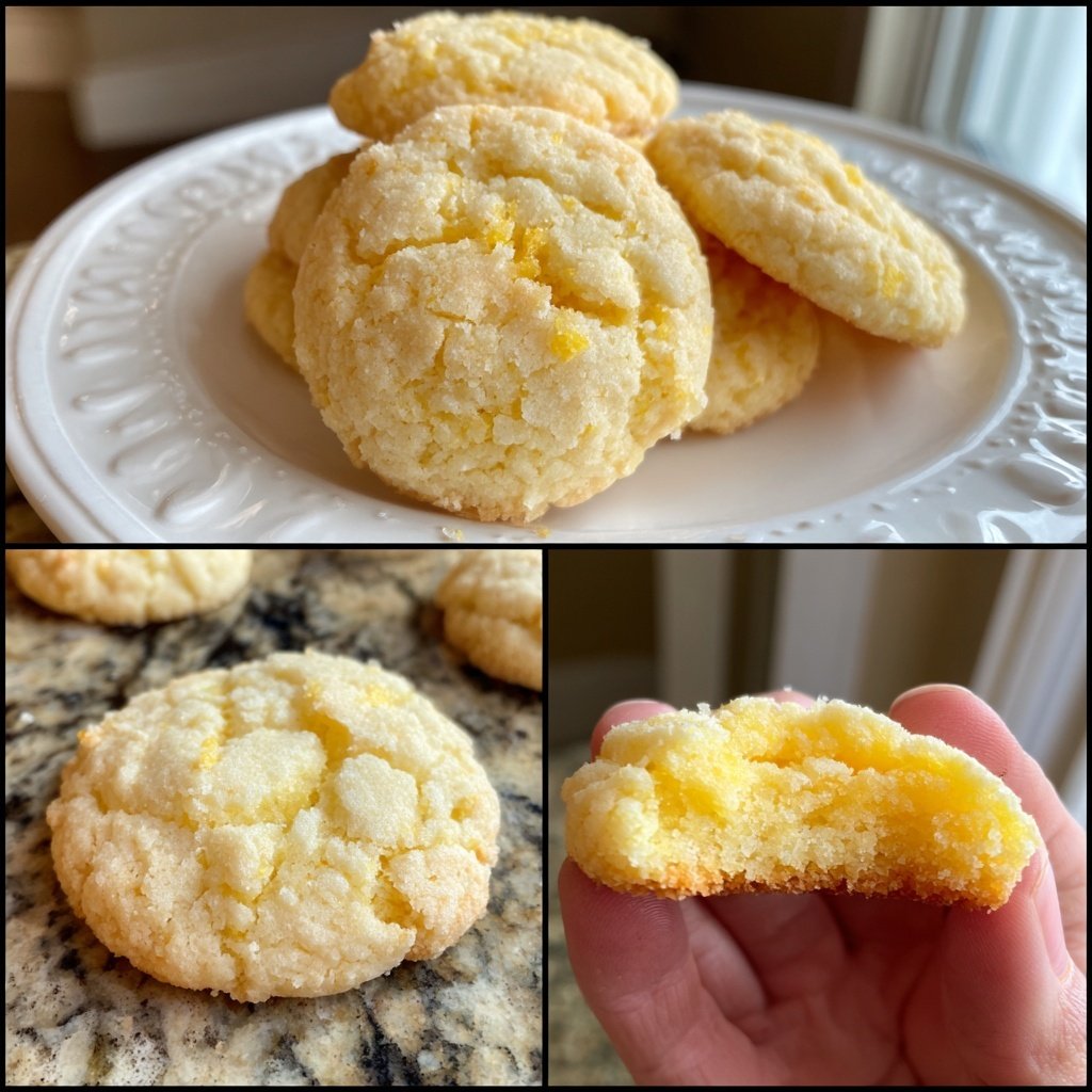 Soft & Chewy Lemon Cookies
