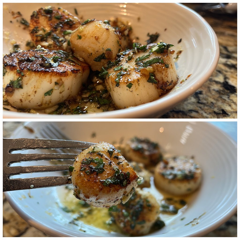 Easy Scallops Dinner