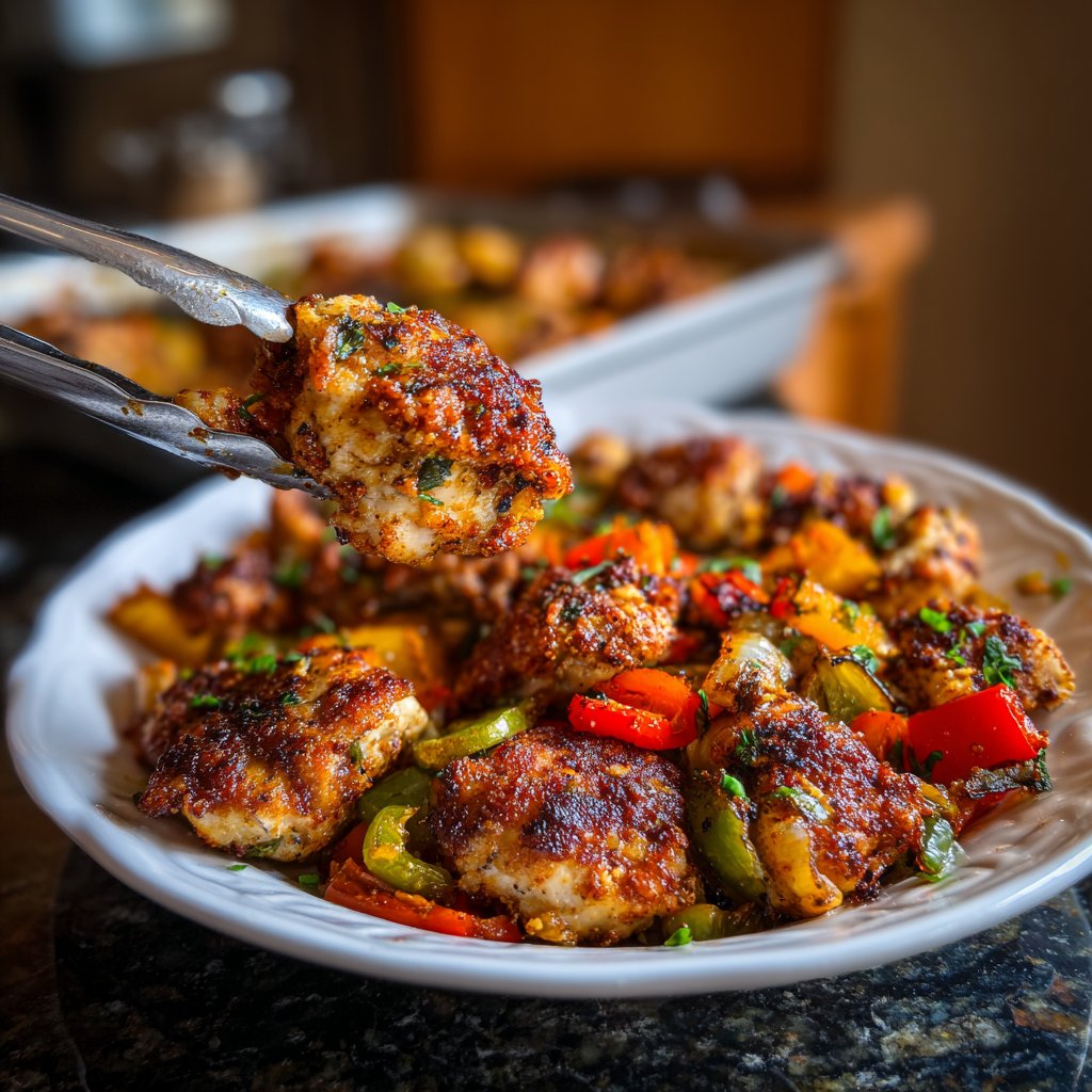 Quick Sheet Pan Chicken and Vegetables Recipe