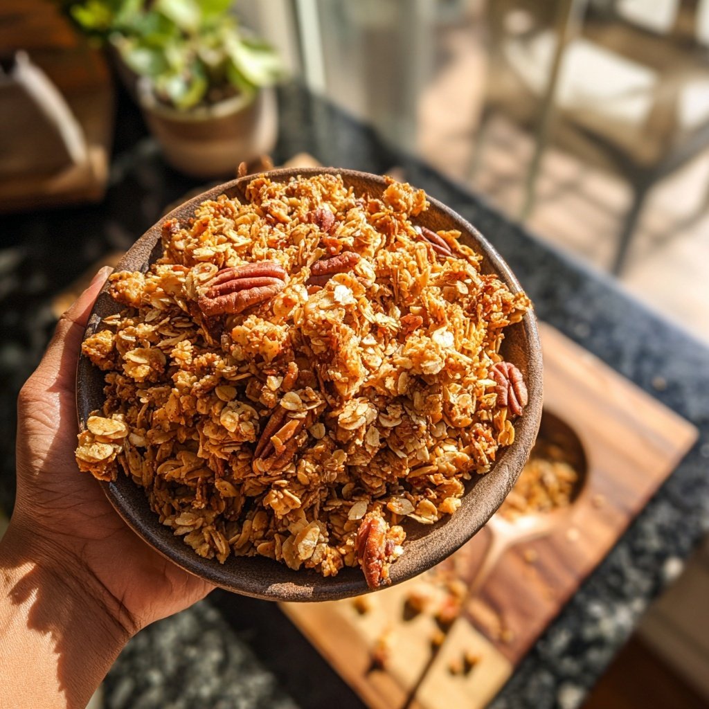 Maple Pecan Granola