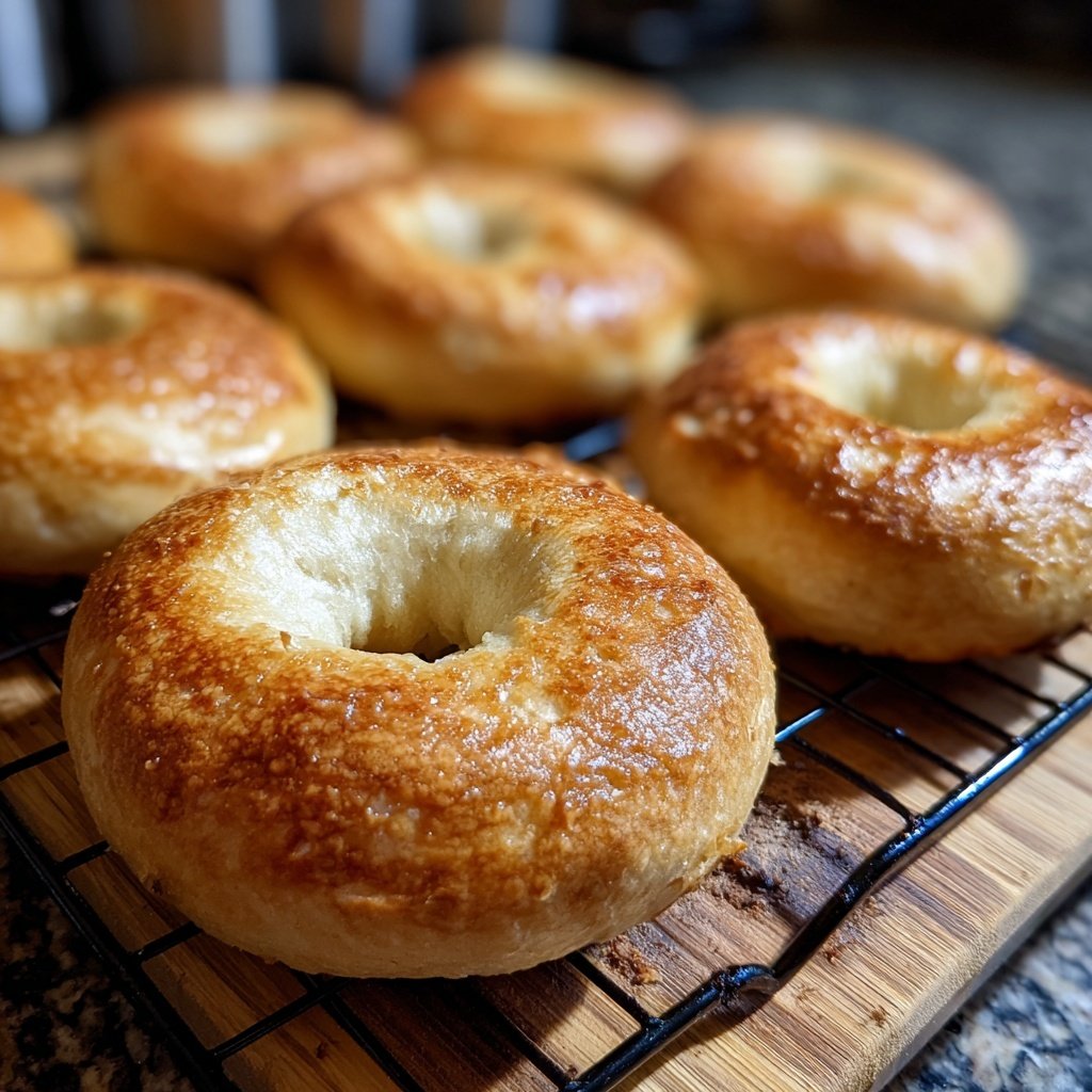 Soft Oven Baked Bagels