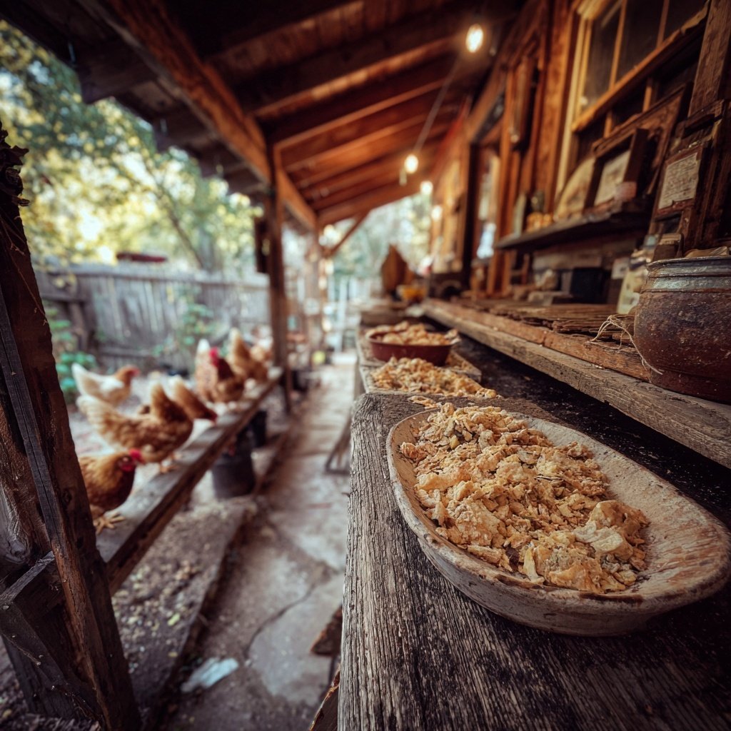 Chicken Run With Covered Walkway