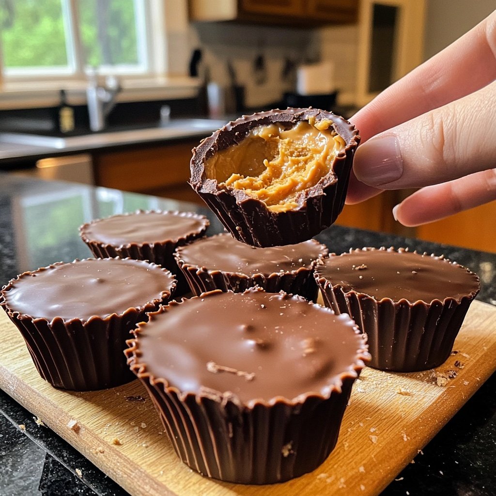 Copycat Homemade Reese’s Cups