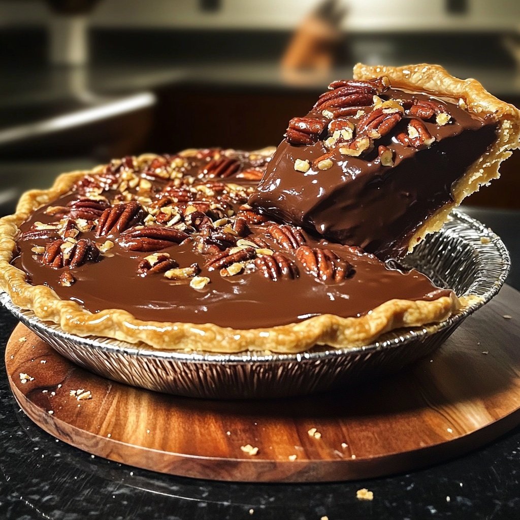 Rich & Decadent Texas Chocolate Pecan Pie (Homemade!)