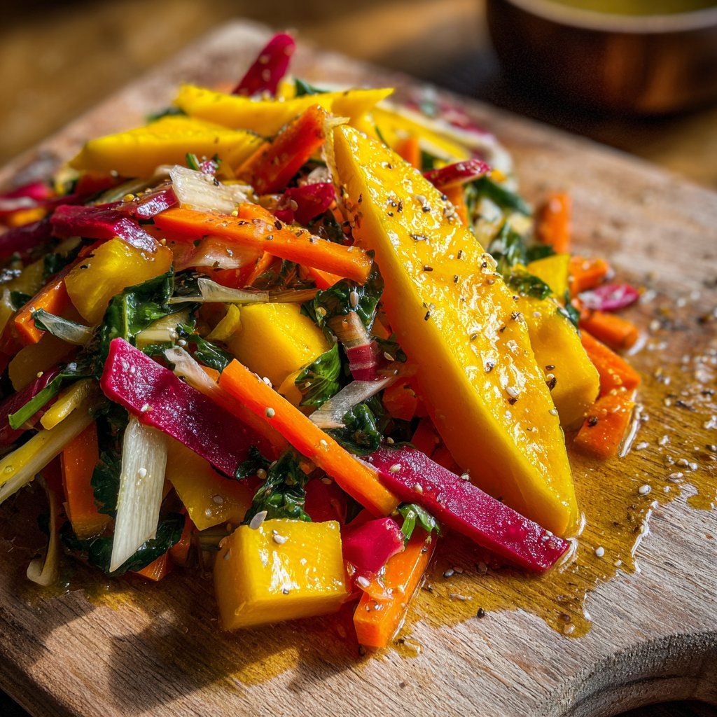 Jamaican Mango Vegetable Salad